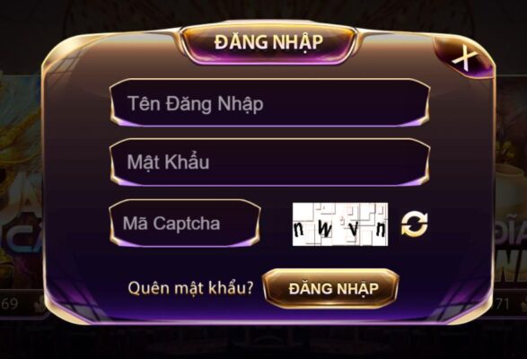 Màn hình đăng nhập uy tín của Gemwin