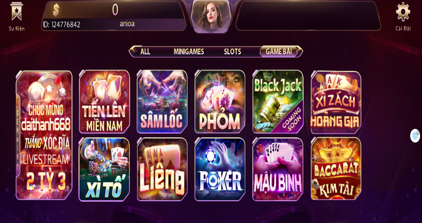 Thông tin về tựa game sâm lốc tại gem win
